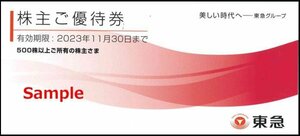 ♪【今月末】◆11-02◆東急電鉄 東急 株主優待冊子(文化村招待券/109シネマ鑑賞券/東急百貨店割引券/東急ストア優待券等) 2冊set-D◆