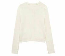 vintage ヴィンテージ レトロ ゴールドボタン ニットカーディガン トップス Sサイズ レディース★ZARA 好きな方に★秋新作 新品未使用★_画像2