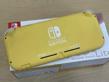 1円 ～ Nintendo HDH-001 Nintendo Switch Lite イエロー 黄色 ゲーム機 本体 動作確認済_画像3