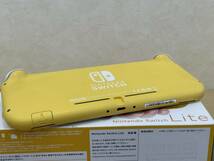 1円 ～ Nintendo HDH-001 Nintendo Switch Lite イエロー 黄色 ゲーム機 本体 動作確認済_画像5