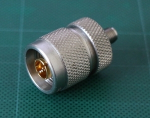 【正常動作品】HIROSE 554S DC-12.4GHz N(m)-SMA(f) アダプタ