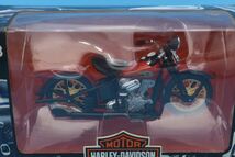 1円スタート☆Maisto マイスト ハーレーダビッドソン 1936 EL KNUCKLEHEAD 1/18/HARLEY DAVIDSON COLLECTOR EDITION_画像2