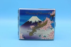 SALE*50s souvenir OKINAWA Cigarette Case/ Vintage Hsu алый a/ Okinawa / сигарета кейс /178307142