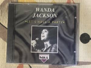 ★CD未開封　WANDA JACKSON／ワンダジャクソン「LET'S HAVE A PARTY 」　