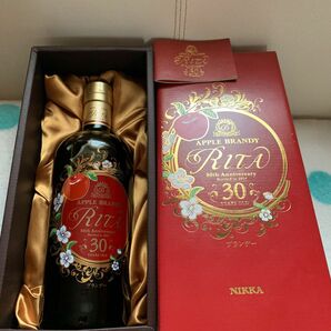 【激レア】 NIKKA ニッカ 古酒　RITA 30年　アップルブランデー　世界限定品 ウィスキー