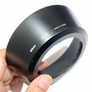 【格安 良上品 即決あり】Nikon 純正フード HB-18 (AF Zoom Nikkor 28～105mm F3.5～4.5D用） / lens hood