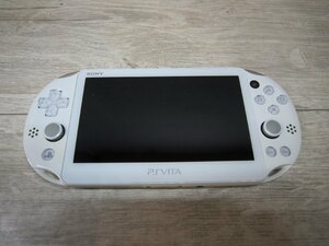 【中古】SONY プレイステーションVita PS Vita 本体 ホワイト PCH-2000 FW.3.70