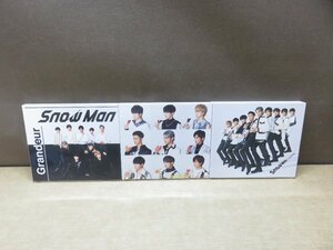 【CD+DVD】《3点セット》Snow Man / Grandeur 三形態セット