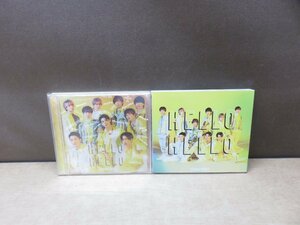 【CD】《2点セット》Snow Man / HELLO HELLO※CD＋DVD含む