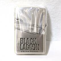 【17341】新品未使用 BLACK LAGOON ブラックラグーン ロベルタ レヴィ フィリア ZIPPO ジッポー オイルライター 3点セット 箱付き 喫煙具_画像3
