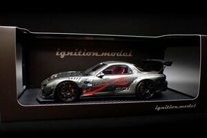 【イグニッションモデル】 1/18 FEED Afflux GT3（FD3S）Gun Metallic[IG2960]★未開封新品！