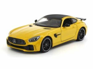 ★【WELLY】1/24 メルセデス AMG GTR (イエロー) [No.WE24081Y1]　★未開封新品！