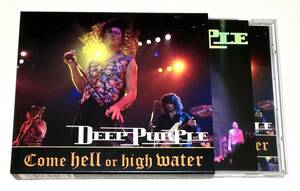 CD　DEEP PURPLE　COME HELL OR HIGH WATER ライヴ 紫の閃光 リッチーブラックモアラストパフォーマンス/BVCP-766/初回