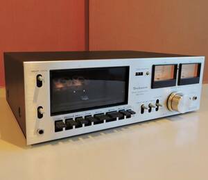 70s カセットデッキ Technics RS-615U 整備済み 各動作正常 使用頻度低 美品 新品 カセットテープ付属 ビンテージ・オーディオ
