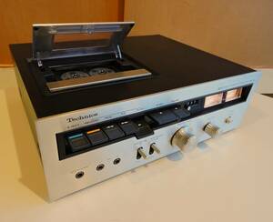 70s Technics ステレオ・カセットデッキ RS-610U 整備済み 動作正常 良音 ビンテージ オーディオ 昭和レトロ 使用頻度低