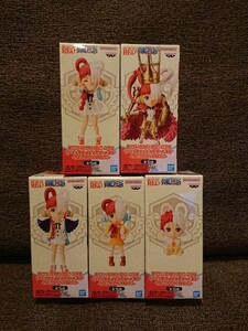 【在庫2セット】ONE PIECE FILM RED ワールドコレクタブルフィギュア UTA COLLECTION 全5種セット ワンピース レッド ウタ コレクション