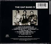 ファンク■GAP BAND / IV (1982) 廃盤 サンプリング人気曲「Early In The Morning」「Outstanding」収録の傑作4TH!!_画像2