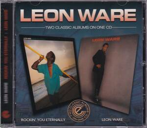 AOR/アーバンメロウ■LEON WARE (1981 + 1982) 2LP on 1CD 廃盤 AORディスクガイド掲載作 Jeff Porcaro, Steve Lukather, David Foster
