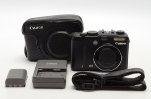 Canon キャノン PowerShot G9 コンパクトデジタルカメラ ボディ ケース、ストラップ