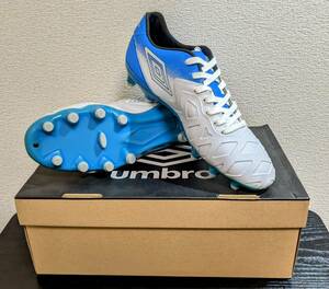 【遠藤保仁モデル】★UMBRO ACR CT PRO HG★アンブロ ACR シーティー プロ HG 白/青 25.5cm★UU2NJA01WB★