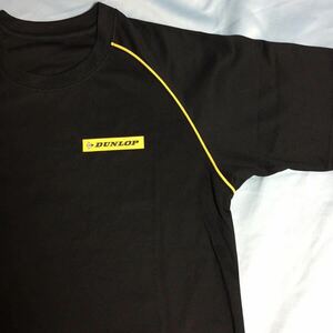 DUNLOP　ダンロップ　Ｔシャツ　ドライタイプ　黒　オンワード製　新品・未使用