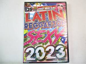 【大特価/超最新洋楽MixDVD】★LATIN Reggaeton Sexy 2023★正規版DVD★CRAZY VIDEO DJS★新品未開封品★ 