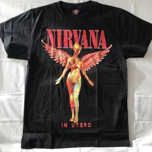 バンドTシャツ　ニルヴァーナ（NIRVANA) w1新品 M