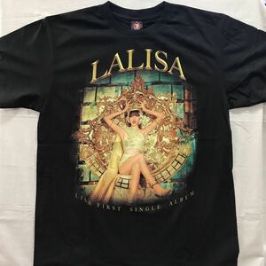 バンドTシャツ　ブラックピンク　LALISA リサ　(BLACKPINK)新品 M