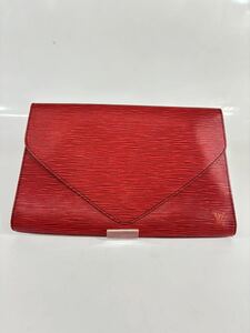 LOUIS VUITTON ルイ　ヴィトン アールデコ　M52637　エピ　レッド　クラッチバッグ　セカンドバッグ