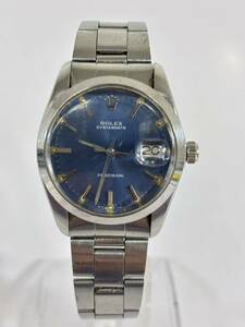 稼働品　Rolex ロレックス 手巻き 腕時計 シルバーOYSTERDATE オイスターデイト　PRECISION プレシジョン 6694