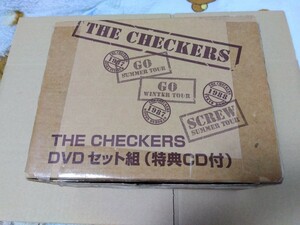チェッカーズ THE CHECKRS DVDセット組 1987 GO SUMMER TOUR&1987 GO WINTER TOUR&1988 SCREW SUMMER TOUR (特典CD欠品)