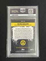 ※PSA9、Auto10※ Erling Haaland（アーリング・ハーランド）【2021 Topps Chrome BVB】Auto #/75 | 直書き 貴重品_画像2