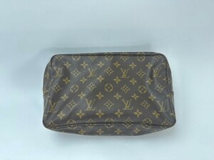 KA★1円～ LOUIS VUITTON ルイヴィトン モノグラム セカンドバッグ ポーチ トゥルース トワレット28 M47522