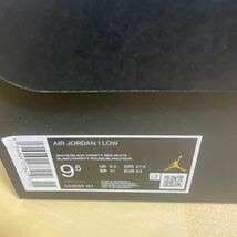 27.5cm Nike Air Jordan 1 Low Bred Toe ナイキ エアジョーダン1 ロー ブレッドトゥ_画像4