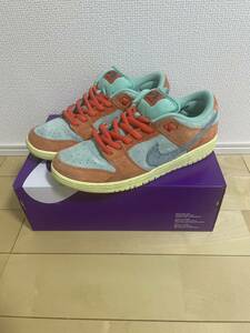 27.5cm Nike SB Dunk Low Pro PRM Orange and Emerald Riseナイキ SB ダンク ロー プロ PRM オレンジ アンド エメラルドライズ