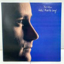 【美品 US盤】 Hello I Must Be Going ハロー・アイ・マスト・ビー・ゴーイング / Phil Collins フィル・コリンズ 【LPアナログレコード 】_画像2
