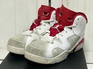 [21.5cm] little Kids Jordan 6 retro little Flex белый воздушный * Jordan AIR JORDAN с коробкой NIKE Nike 