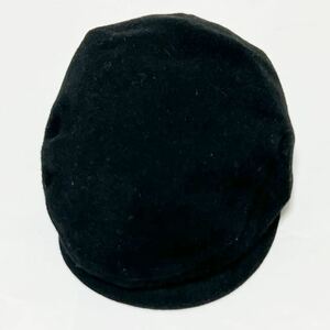 【送料無料】スウェーデン スエーデン製 名作 WIGENS ウィゲーンス ベレー帽子 黒　キャップ　ウール　艶色ブラック/黒 北欧/ヨーロッパ