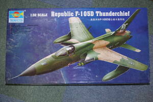 トランペッター 1/32 リパブリック F-105D サンダーチーフ　※ １２０サイズ