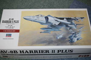 ハセガワ 1/48 AV-8B ハリアー II プラス　PT28　※ 定形外送料 ￥５１０