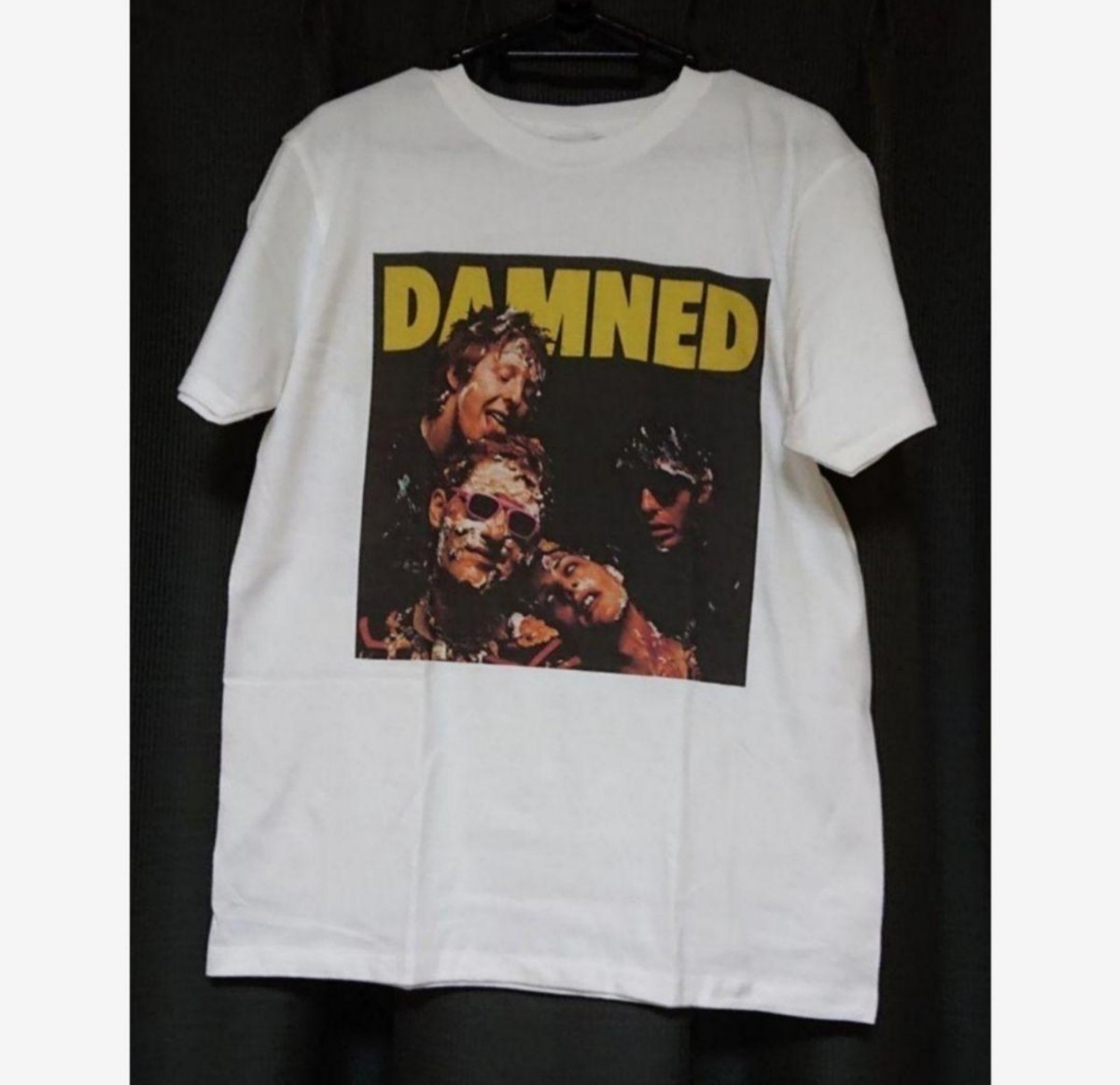 未使用 ビンテージ ダムド DAMNED パンク ロック バンド Tシャツ-