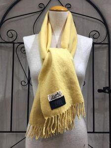 HERMES CASHMERE100% MUFFLER MADE IN SCOTLAND/エルメスカシミヤ100%マフラー(ショール)