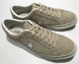 良好!! コンバース 日本製 ONE STAR J SUEDE BEIGE ワンスター スエード ベージュ 26.5cm US 8.0 made in japan ジャパン メイド