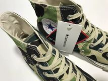 未使用!! デッド!! コンバース 日本製 CANVAS ALL STAR J HI 83 CAMO オールスター 迷彩 カモ 25.5cm US 7.0 MADE IN JAPAN_画像8