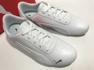 新品!! PUMA プーマ 388255-02 NEO CAT WHITE ネオキャット ホワイト 白 us 8.0 / 26.0cm ドライビング スニーカー 箱付き