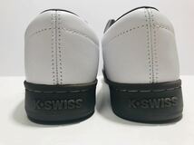 未使用!! 定番!! K-SWISS ケースイス CLASSIC 88 クラシック ホワイト 白 x 茶 レザー 25.5cm US 7.5 国内 正規品 タグ付き_画像6