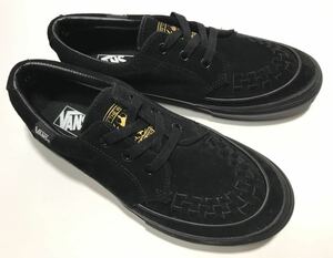 未使用!! デッド!! 名作 VANS バンズ V163 CREEPERS OX BLACK クリーパーズ スエード 黒 us 8.0 / 26cm