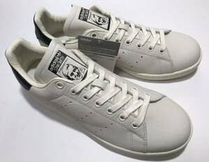  unused!! dead 2018 made adidas Adidas B37897 stan smith Stansmith chock white x black us 8.5 / 26.5cm natural leather domestic regular goods 