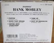 【中古CD】Hank Mobley / Poppin'_画像2