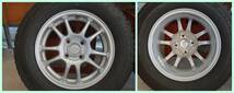 2015年製 BRIDGESTONE ブリヂストン BLIZZAK REVO GZ 185/70R14 880 ECO FORME SE-10 14×5.5J +51 4本セット 手渡し可能_画像4